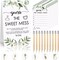 67 Pcs Guess The Sweet Mess Baby Shower Game Dirty Diaper Game Including Guess The Sweet Mess Sign 50 Small Cards 10 Pencils and 6 Number Stickers for Baby Shower Gender Reveal Party